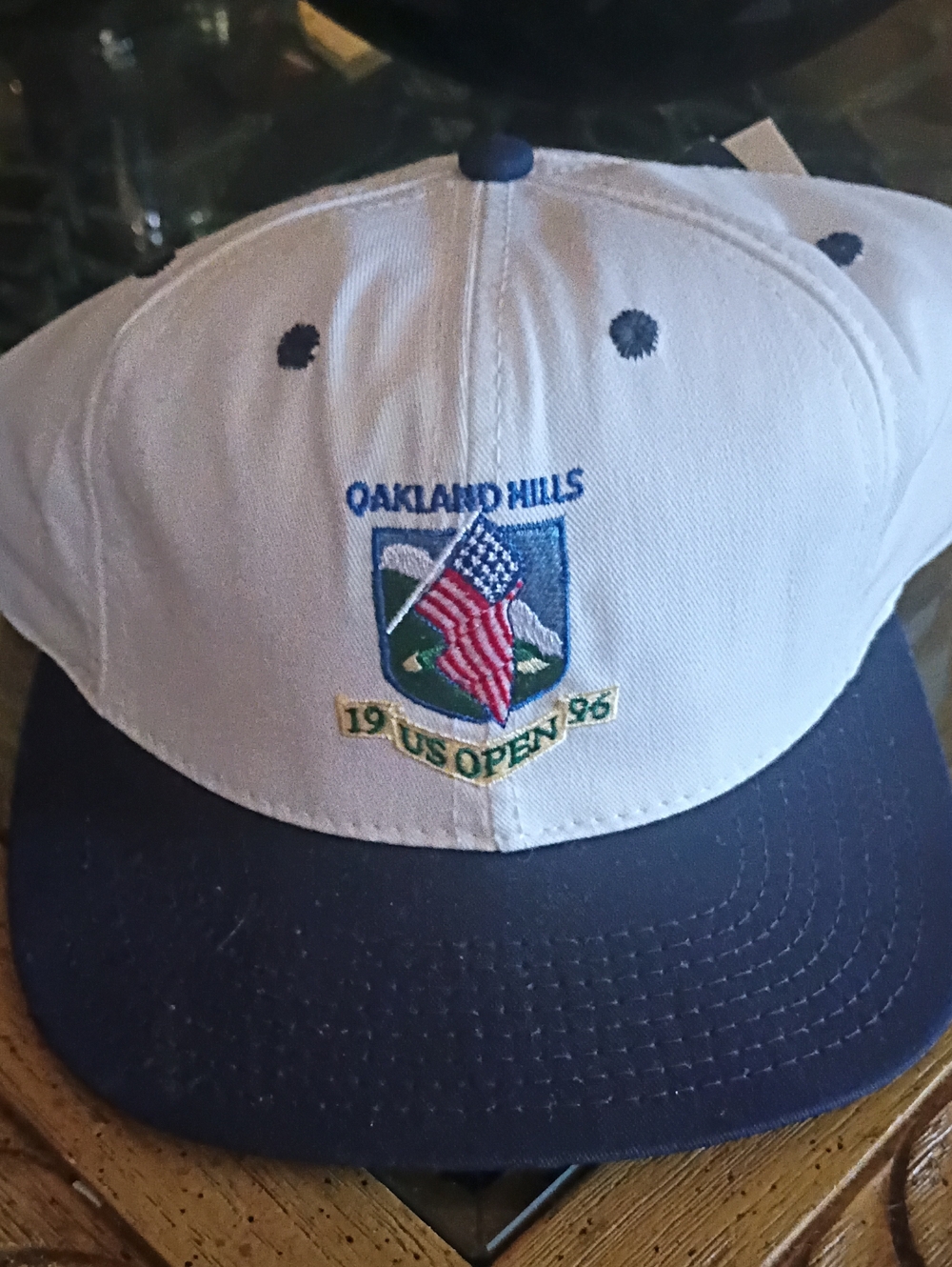 Oakland Hills US Open 1996 Baseball Cap - White & Navy